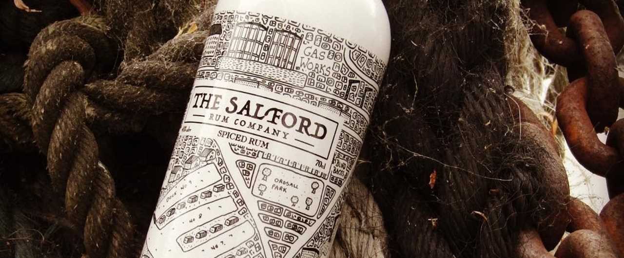 Salford Rum Company Bottle